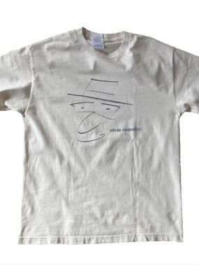 Elvis Costello Vintage “Doodle” Shirt L XL